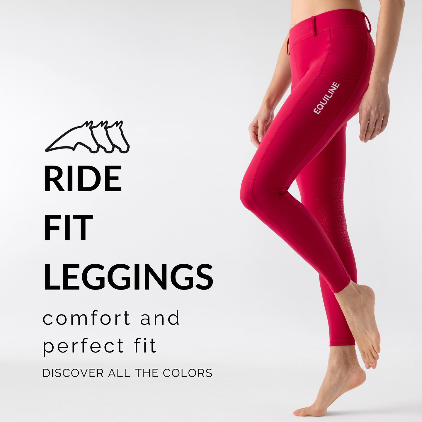 Equiline Дамски Клин червен