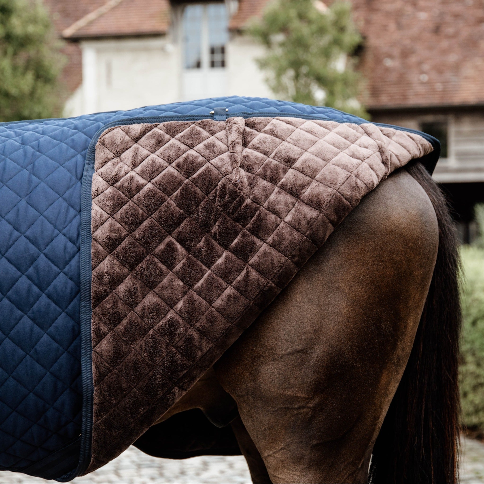 Kentucky Stable Rug Navy