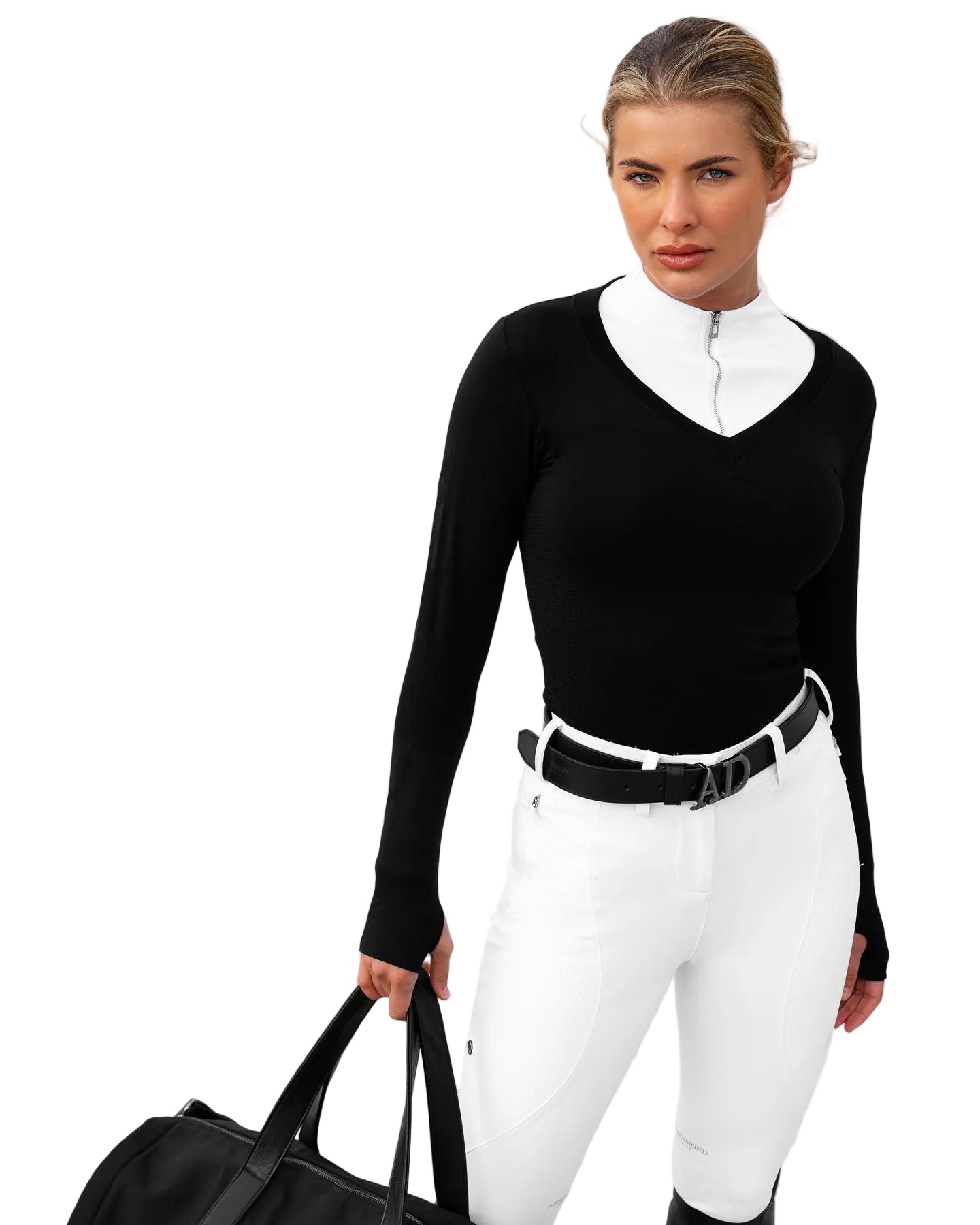 Aztec Diamond Black Show Sweater