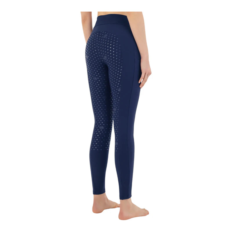 Equiline Women's Leggings Costefh Full Grip (Bordeaux)