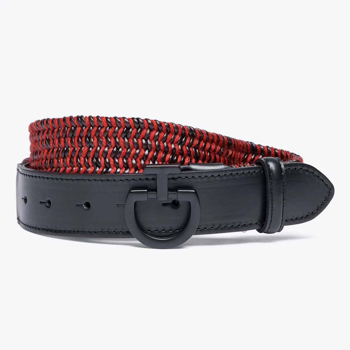 Cavalleria Toscana Leather and Wool колан