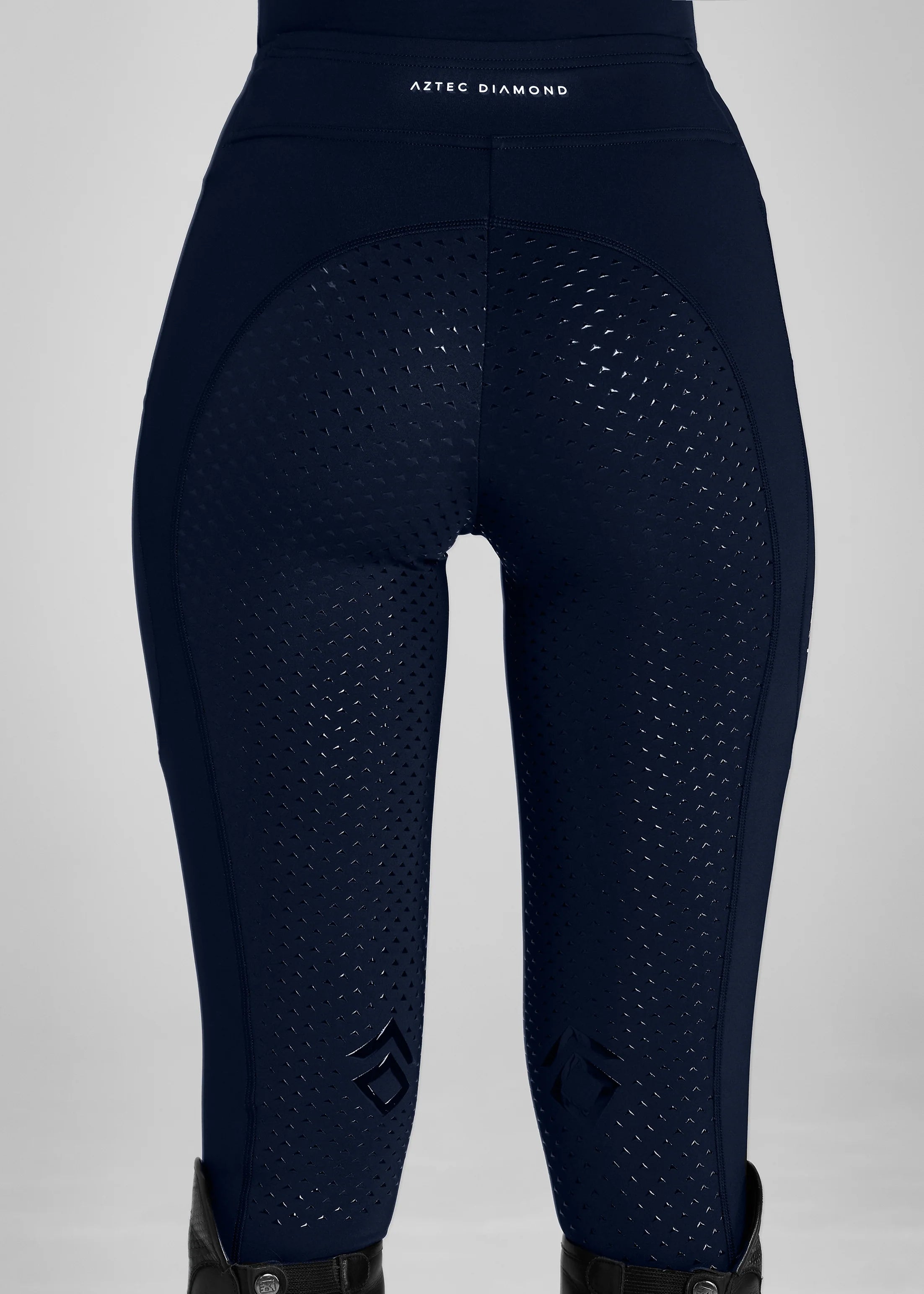 Aztec Diamond Navy EQ Club Leggings Full Seat