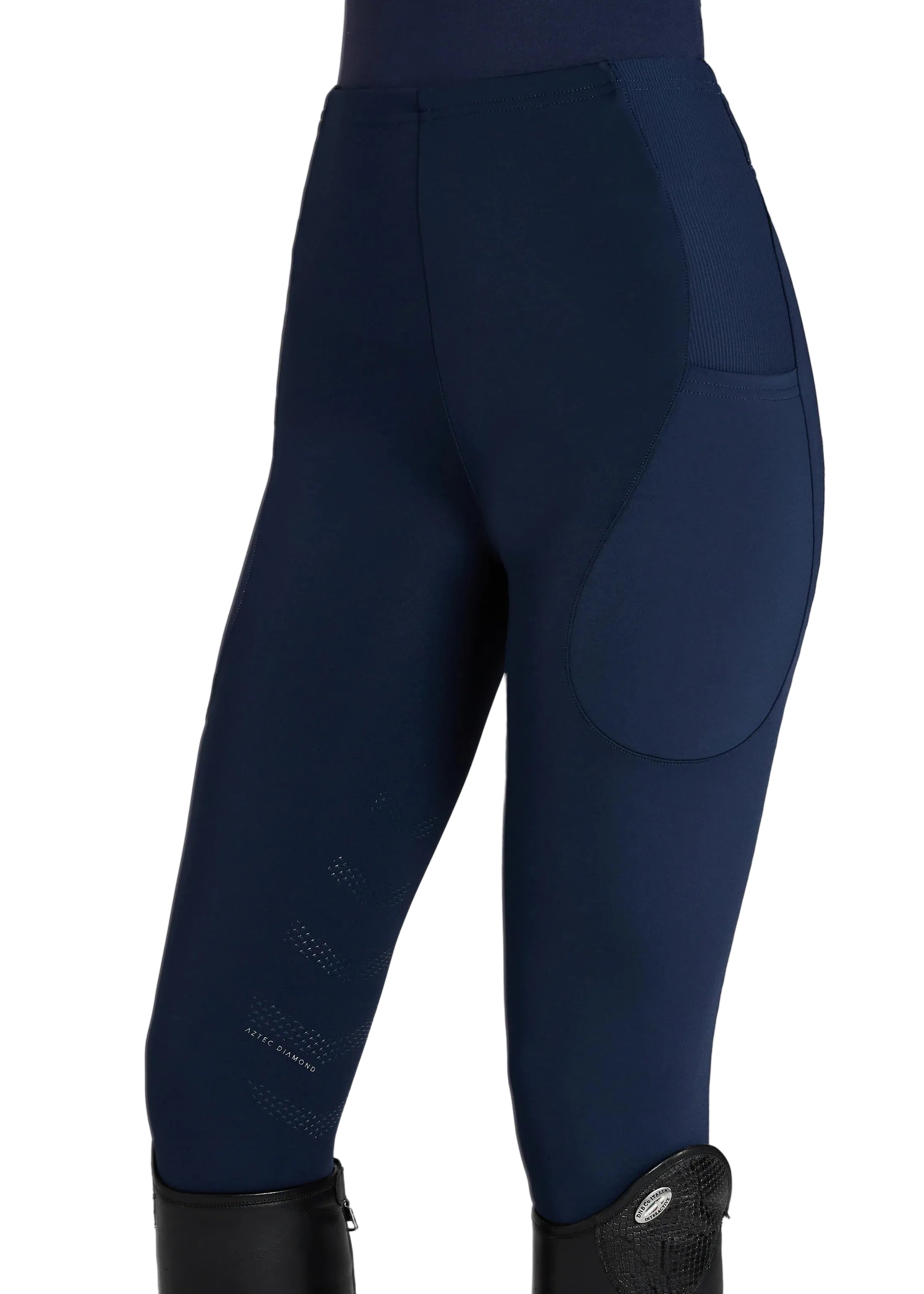 Aztec Diamond Navy EQ Club Leggings Full Seat