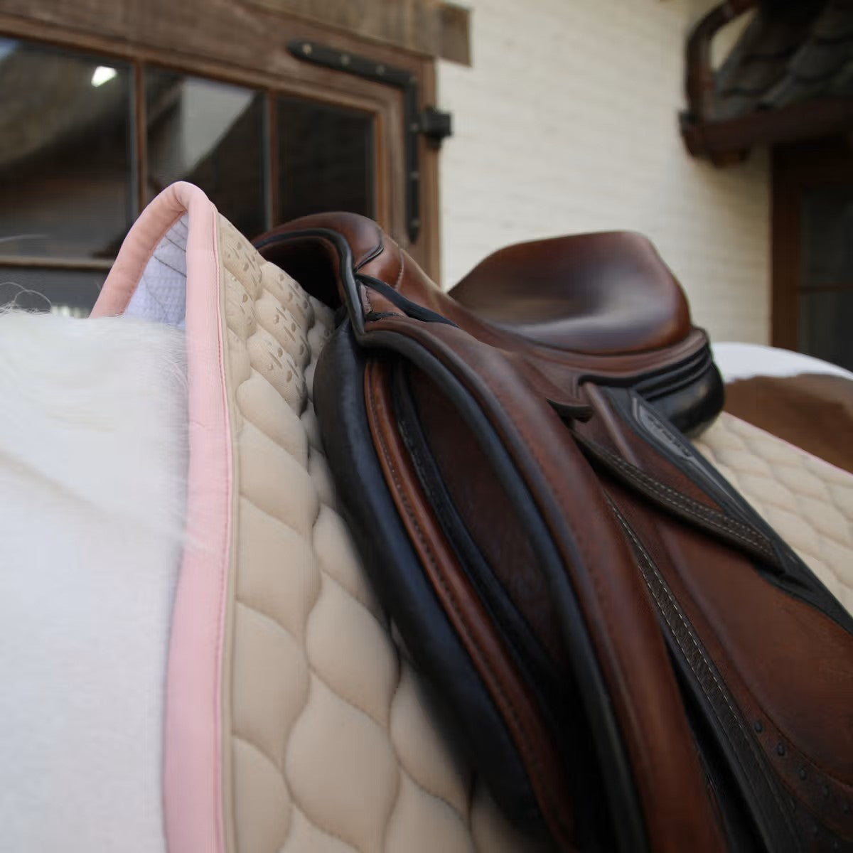 Kentucky Horsewear потник – Softshell Onion Quilt Beige