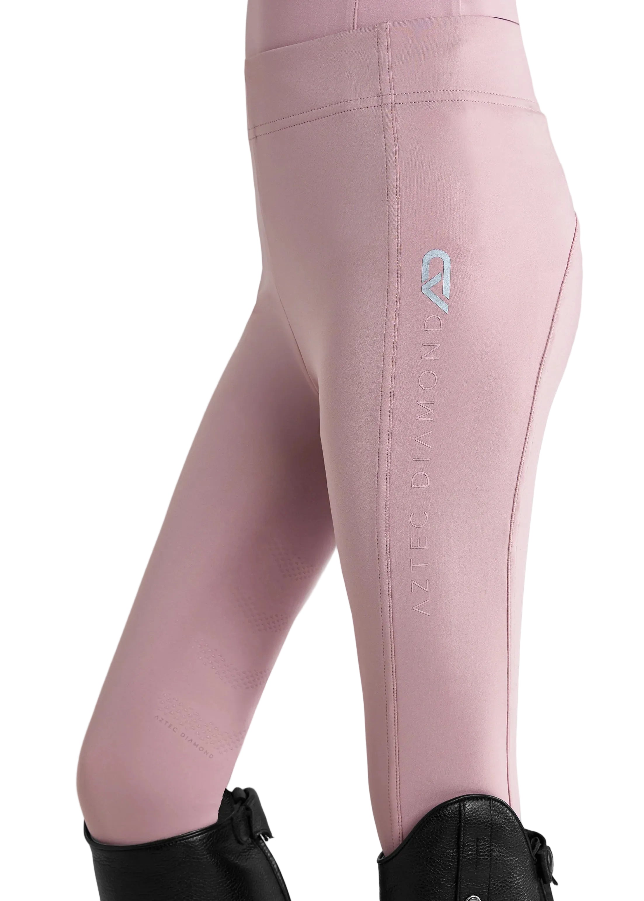 Aztec Diamond YR Pink Knee Grip Leggings
