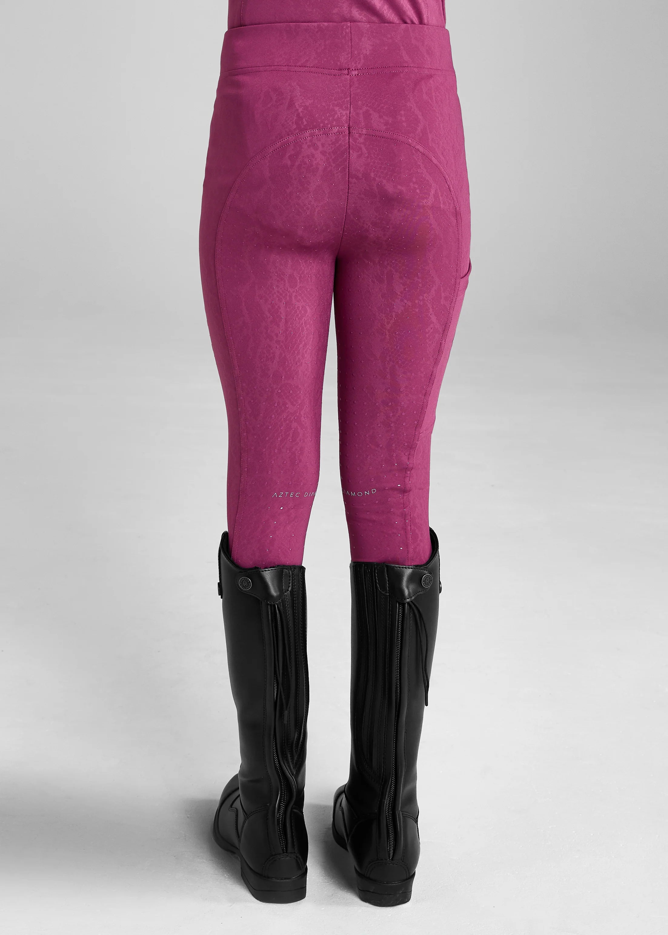 Aztec Diamond YR Leggings деца Raspberry