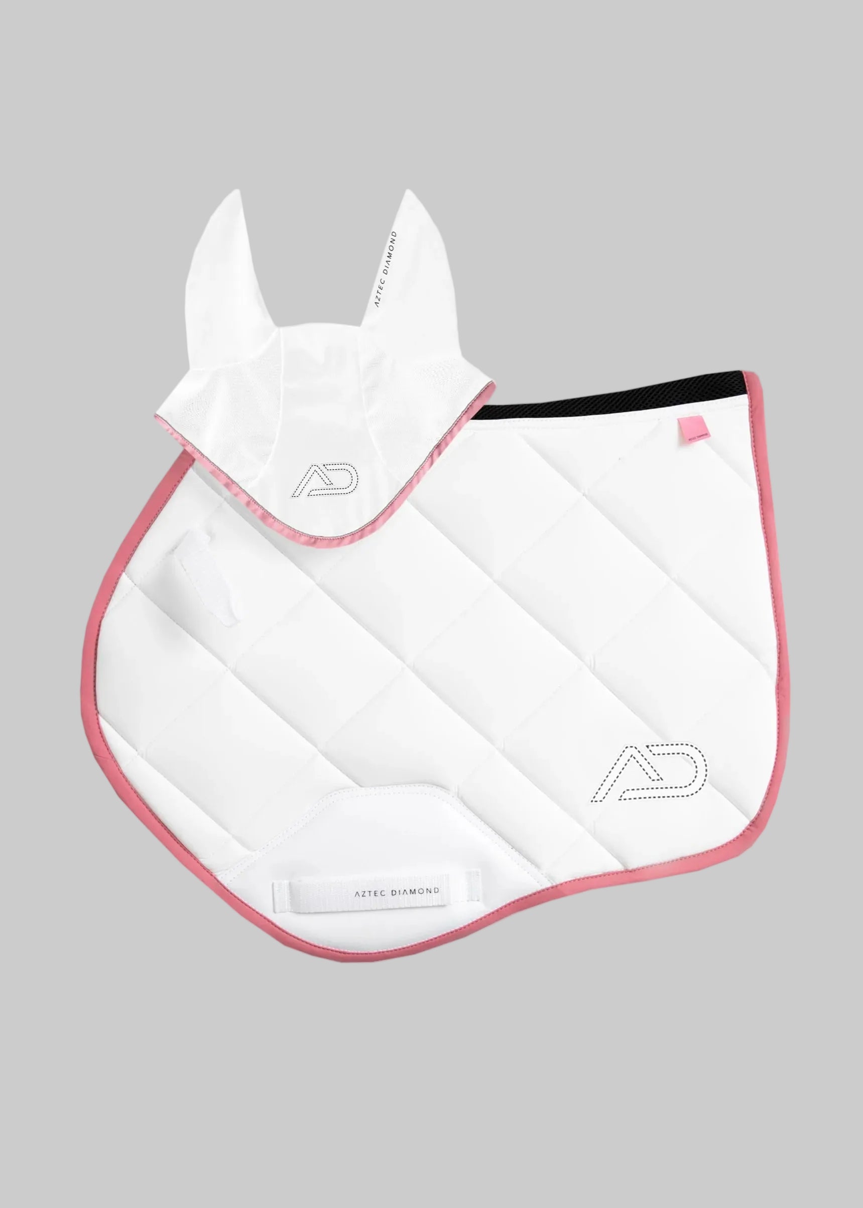 Aztec Diamond YR Pink white потник и уши комплект