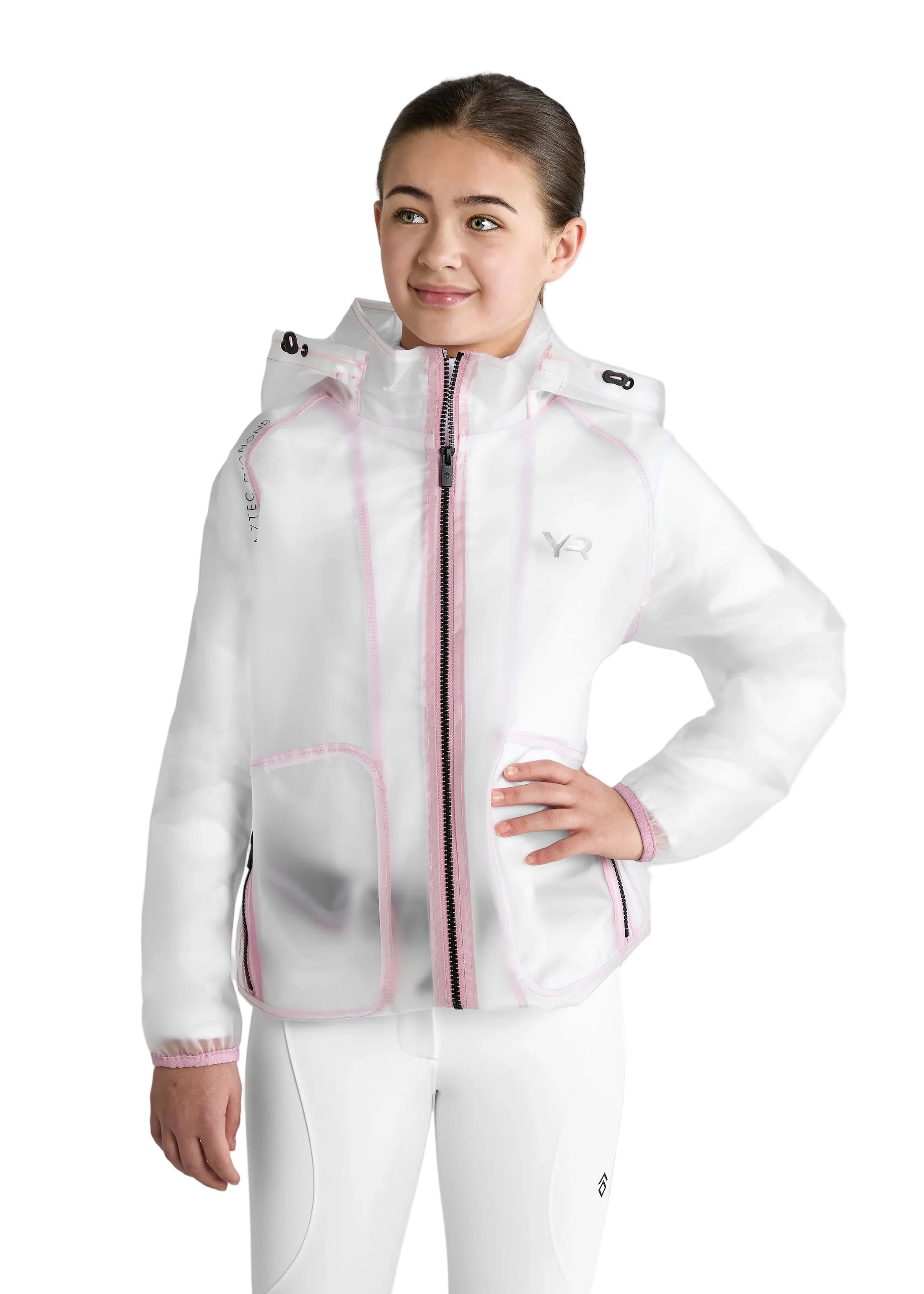 Aztec Diamond YR Pink Rain Jacket