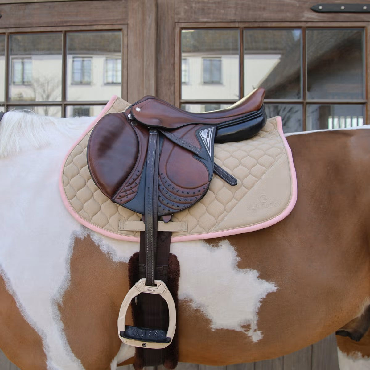 Kentucky Horsewear потник – Softshell Onion Quilt Beige